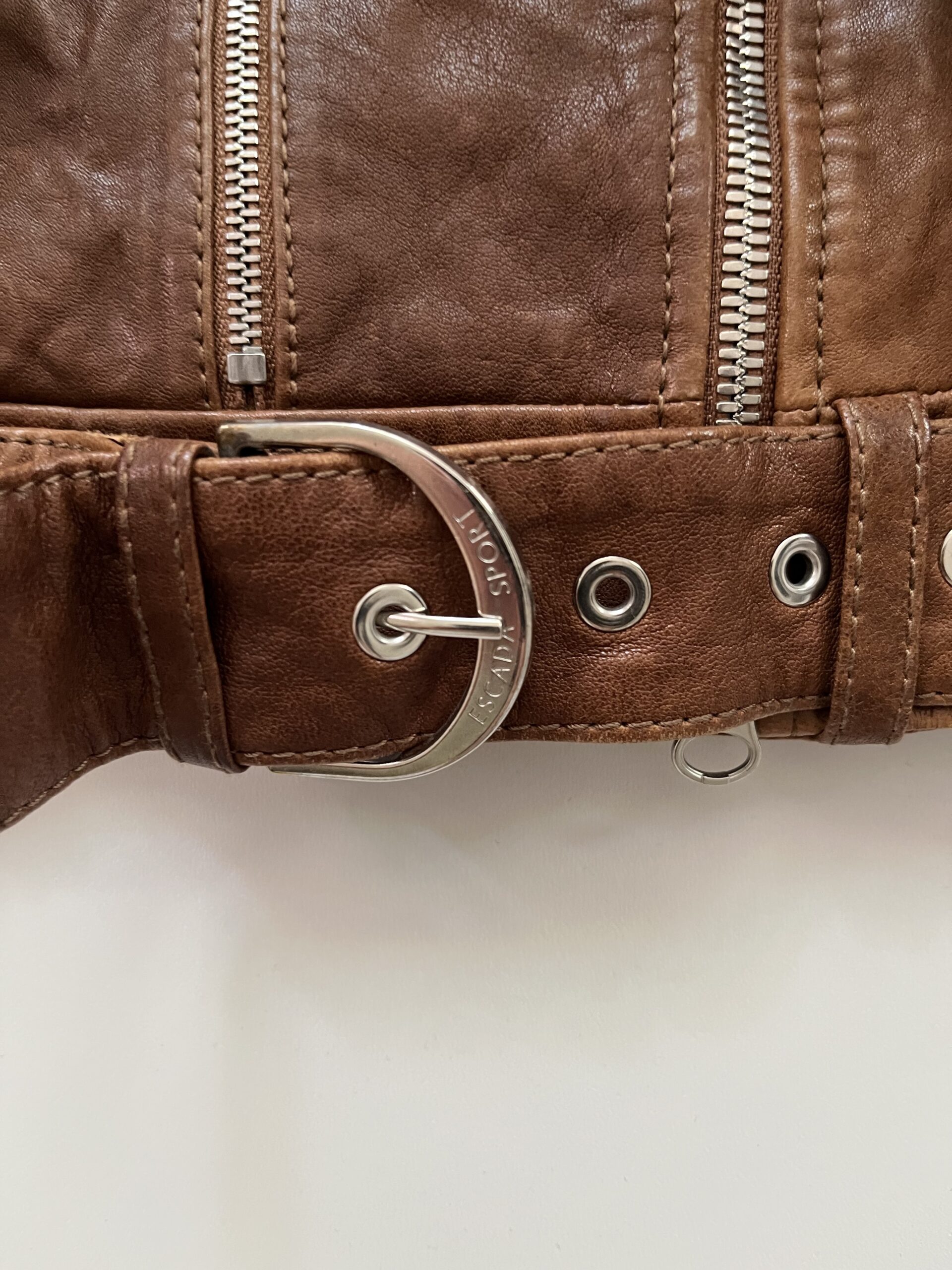 Escada Sport Leather Jacket - Image 5