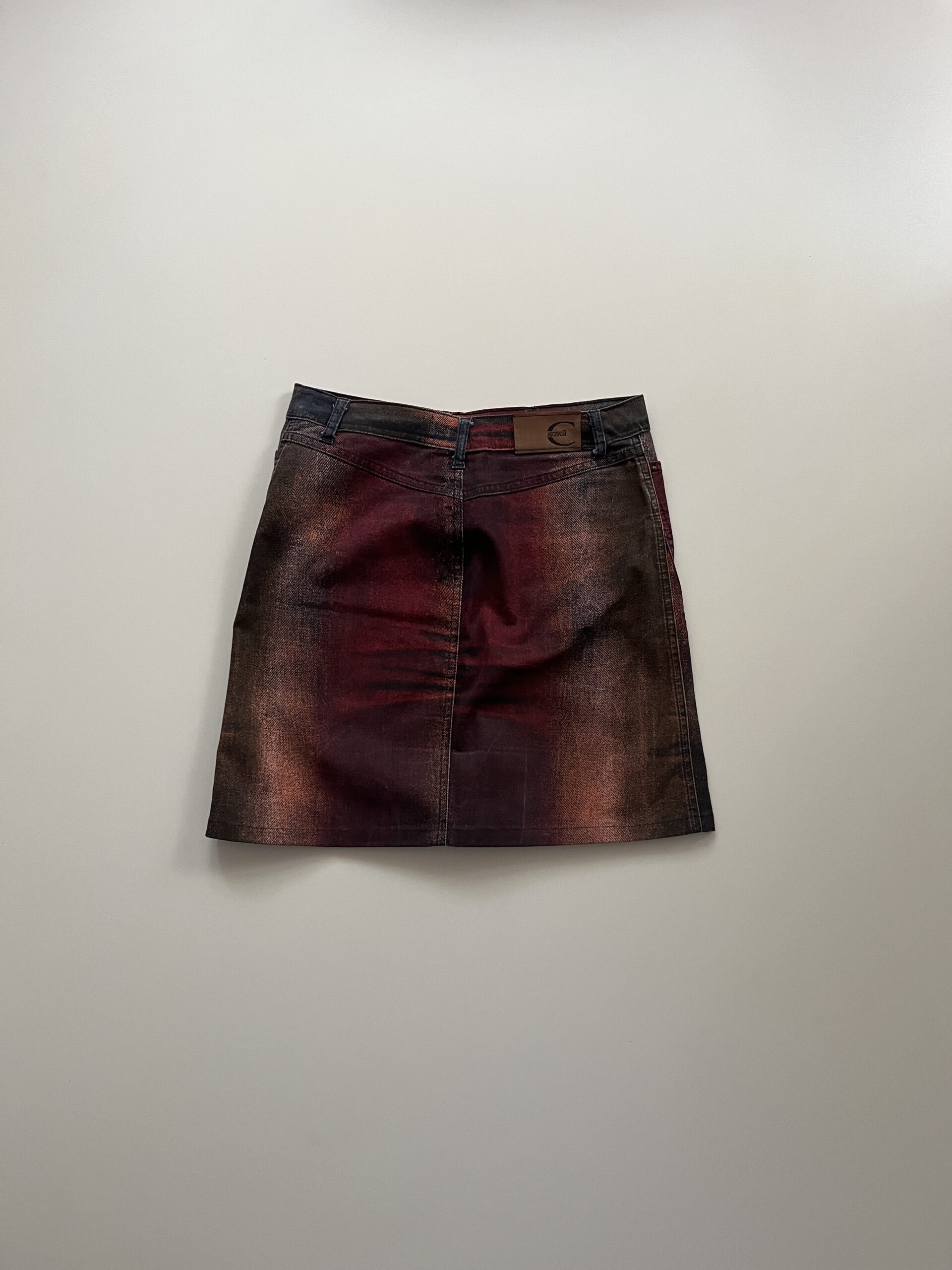 Just Cavalli Metallic Denim Skirt - Image 4