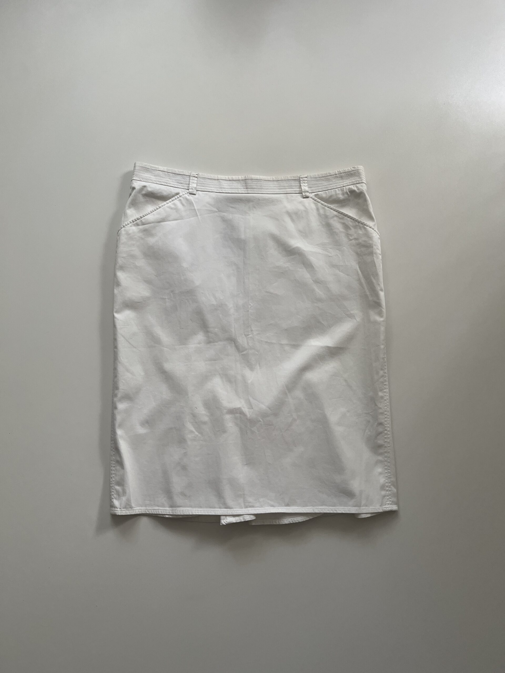 Armani Collezioni White Skirt