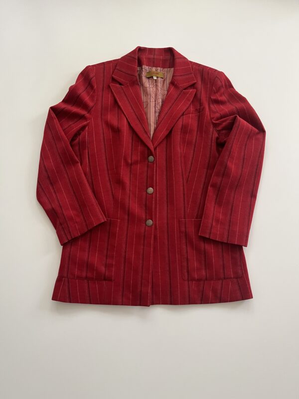 Vintage Kenzo Striped Red Blazer