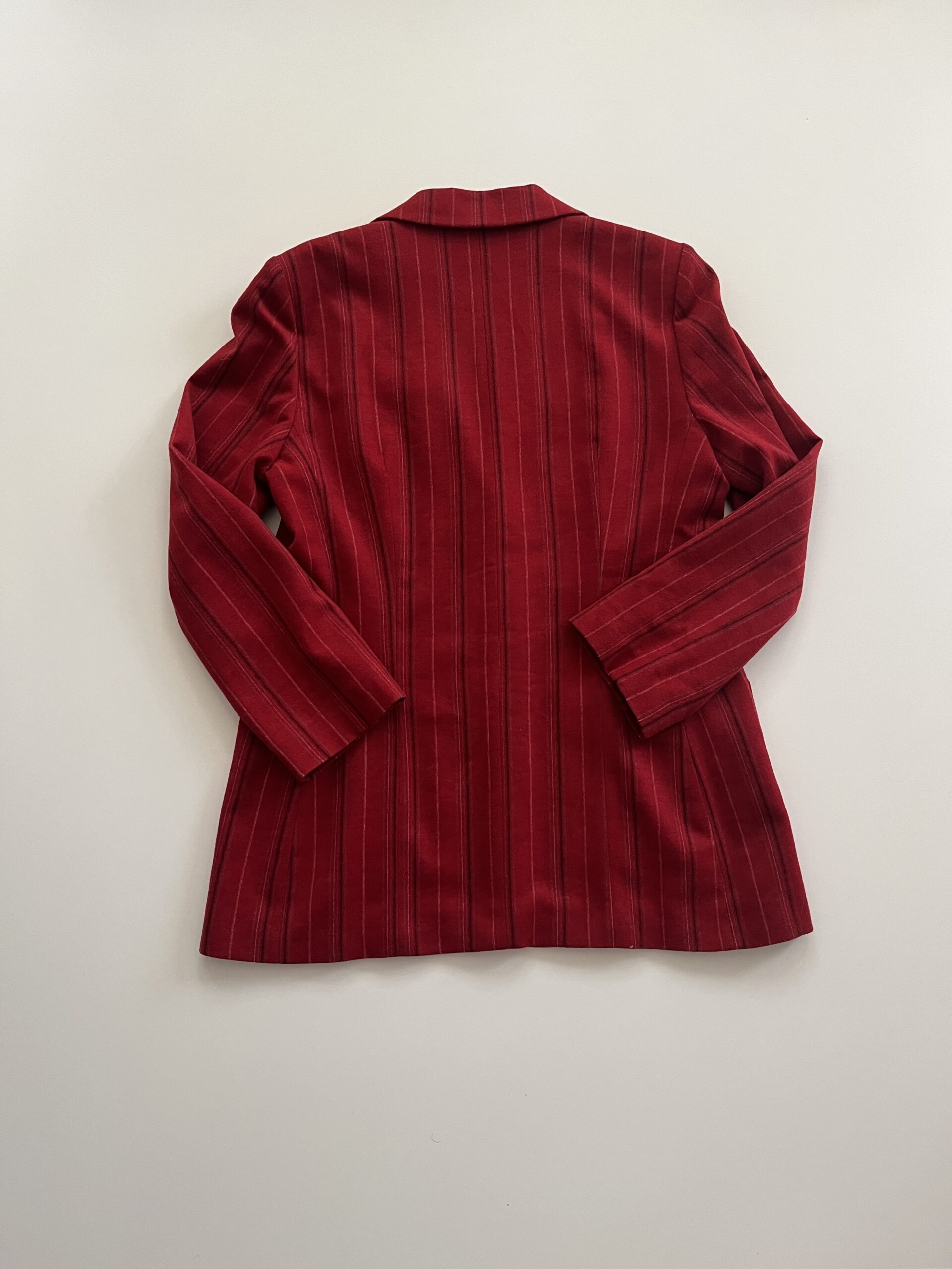 Vintage Kenzo Striped Red Blazer - Image 5