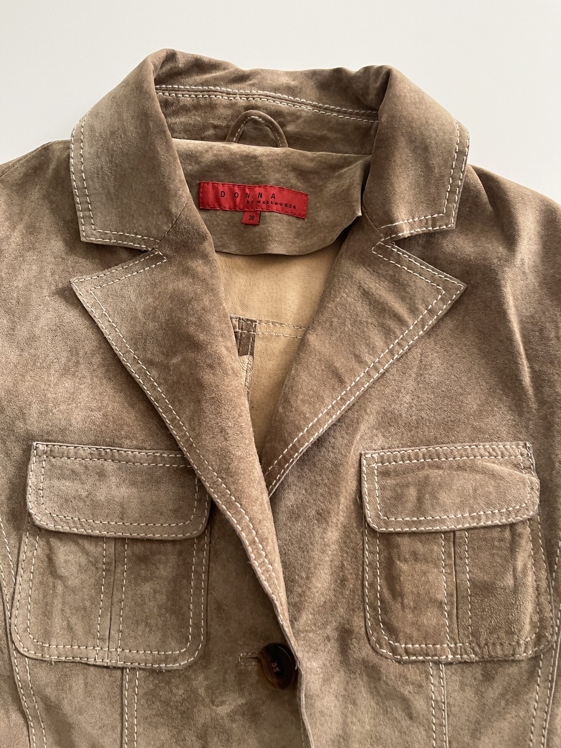 Vintage Suede Utility Jacket - Image 5